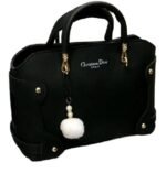 LuxeGrip Top Handle Navy  Hand Bag